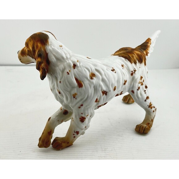 C. Martinu ENGLISH IRISH Red & White SETTER Hunting Dog Porcelain Figurine SPAIN - Picture 3 of 13